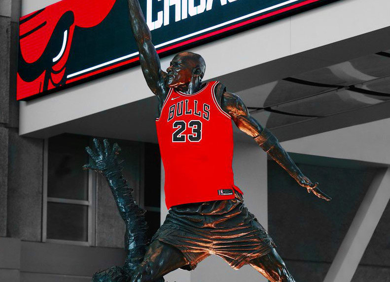 Chicago Bulls Nike Jerseys Jordan Statue - Sneaker Bar Detroit