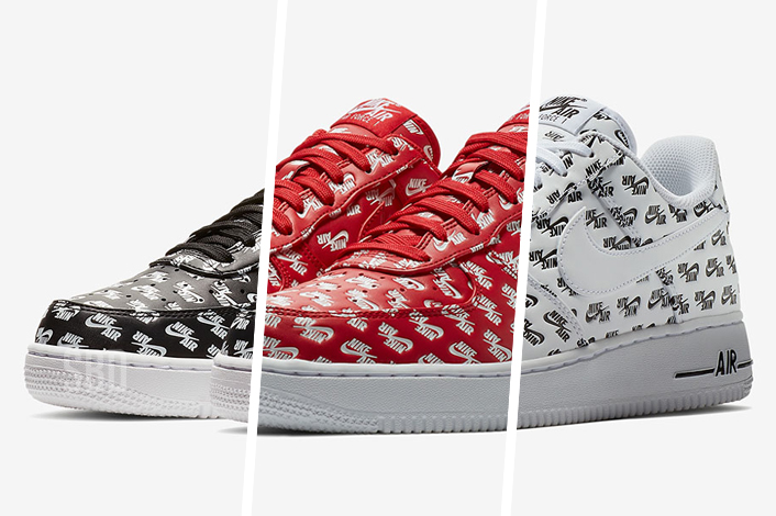 Nike Air Force 1 Low All Over Logo Pack 