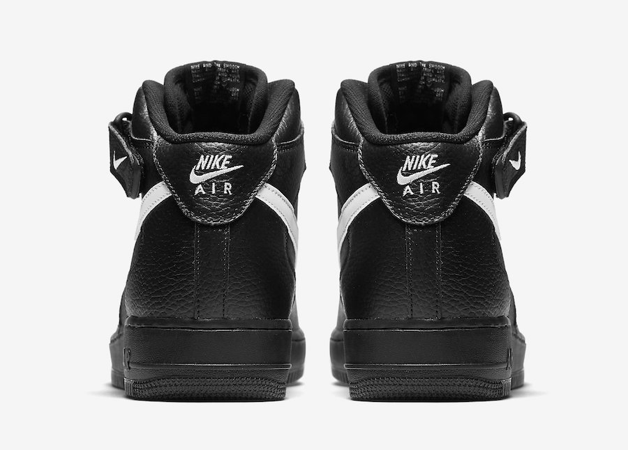 Nike Air Force 1 Mid 07 Black Sail 043 Sneaker Bar Detroit