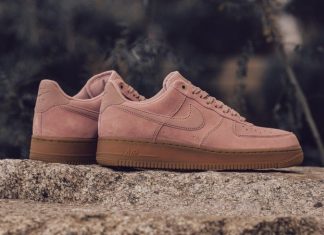 air force one suede pink
