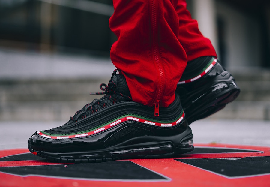 nike air max 97 og black red