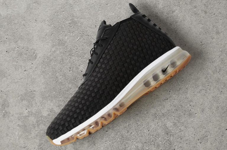 nike air max woven boot black
