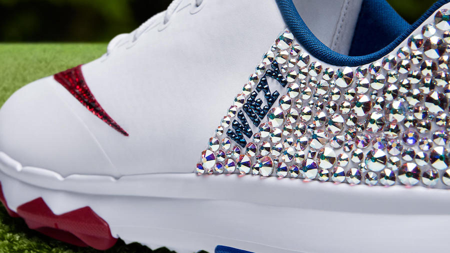 Michelle Wie Swarovski Crystal Nike Golf Shoes