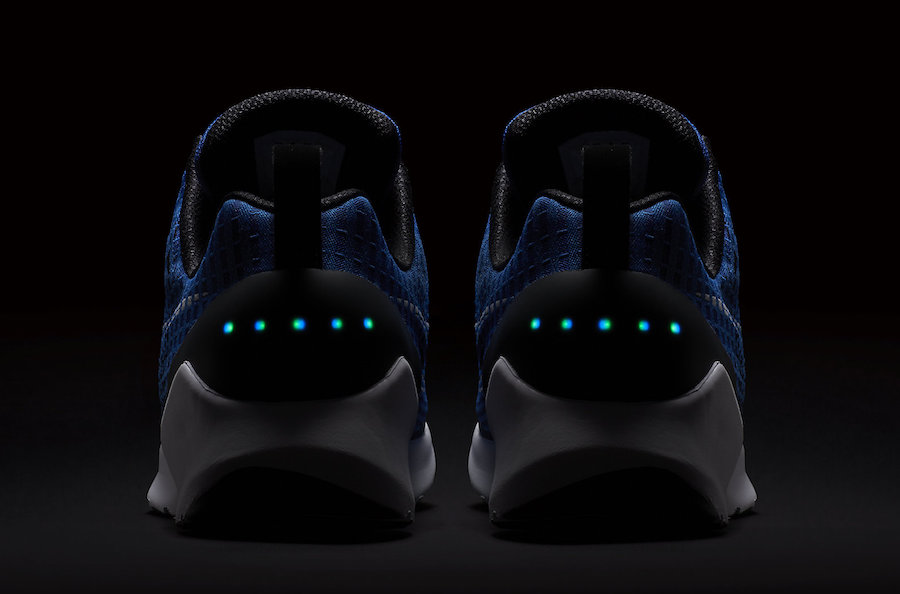 Nike HyperAdapt Royal Blue 843871-400 Heel