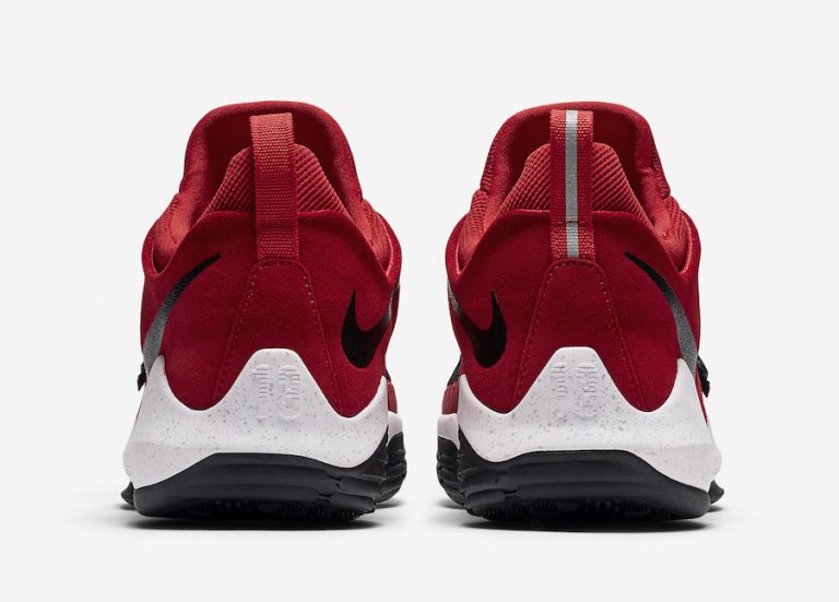 pg shoes red