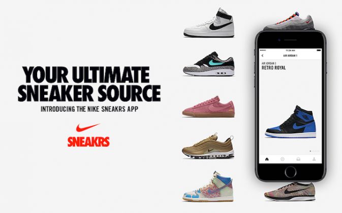 snkrs japan website