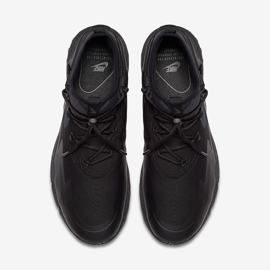 Nike Terra Sertig Boot Triple Black 916830-002 - Sneaker Bar Detroit