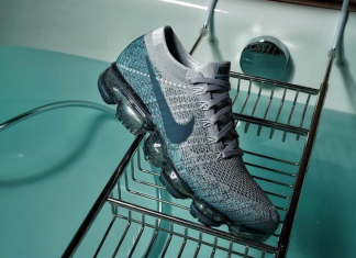 Nike Air VaporMax Speckle Sole Grey Aqua Blue