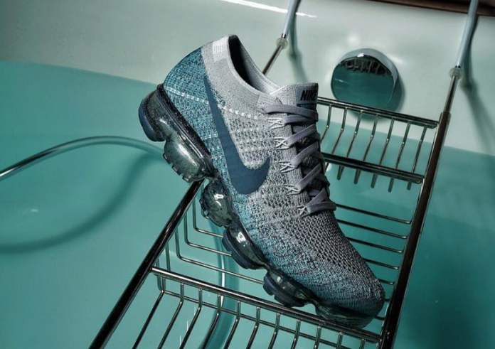 nike-vapormax-speckle-sole-grey-aqua-blue Nike Air VaporMax Speckle Sole Grey Aqua Blue