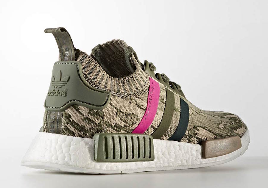 green and pink nmds