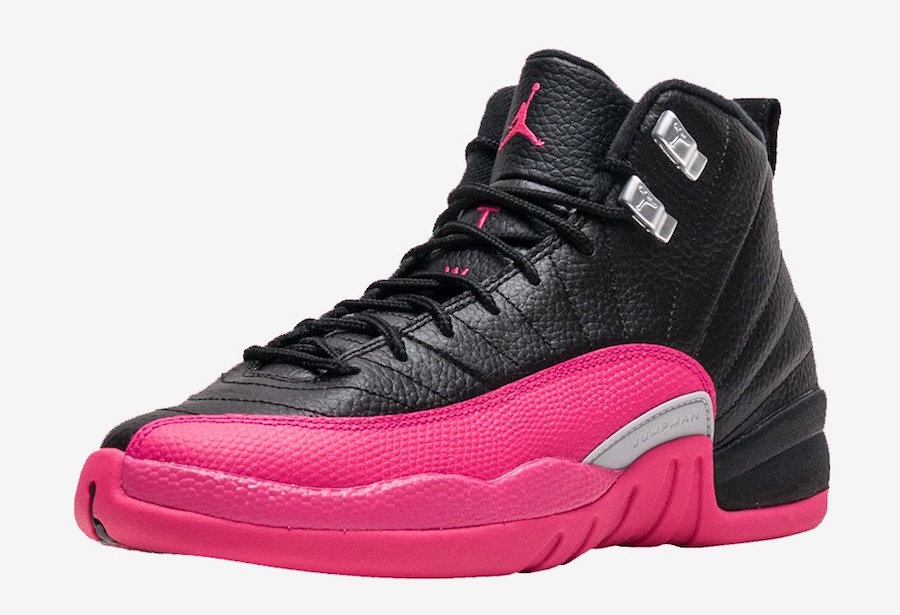 Air Jordan 12 Black Pink 510815-026 
