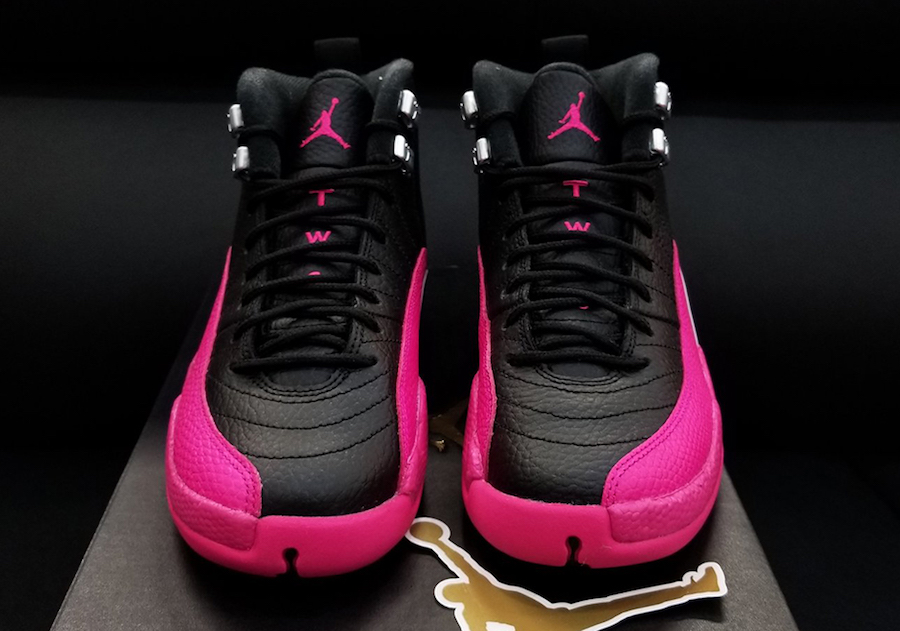 Jordan 12 Black Pink 510815-026