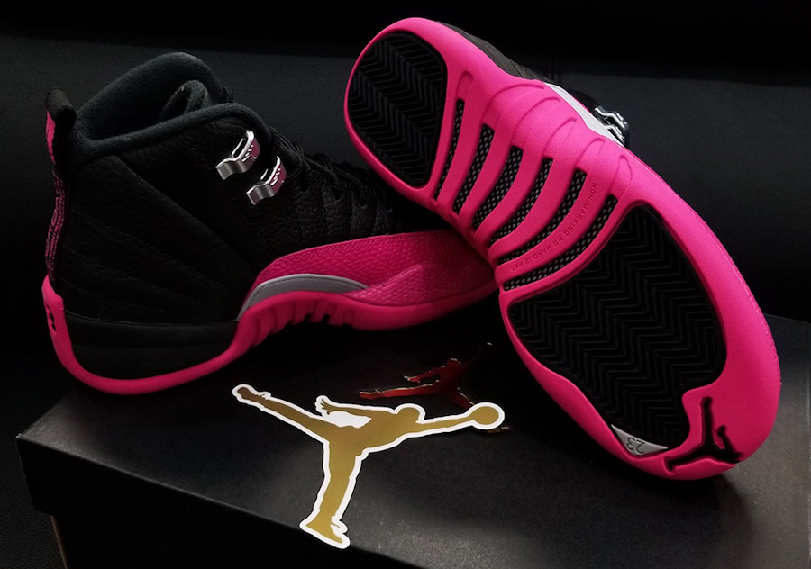 Jordan 12 Black Pink 510815-026
