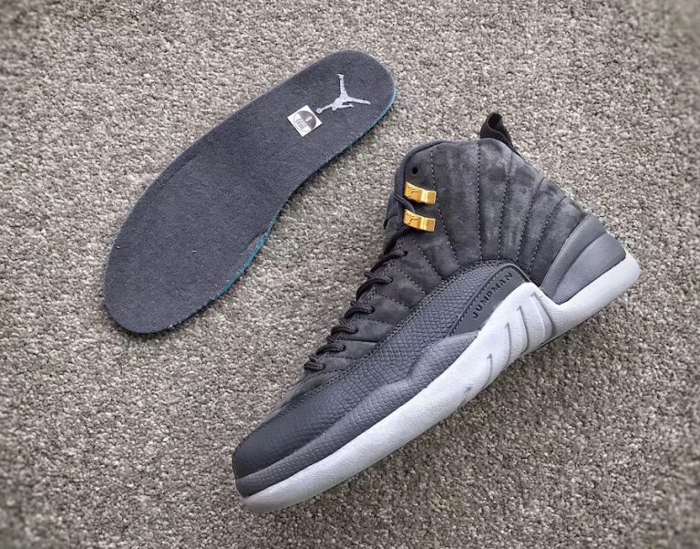 jordan 12 dark grey box