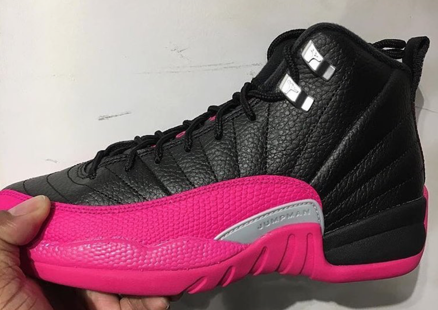 Air Jordan 12 Black Pink Release Date