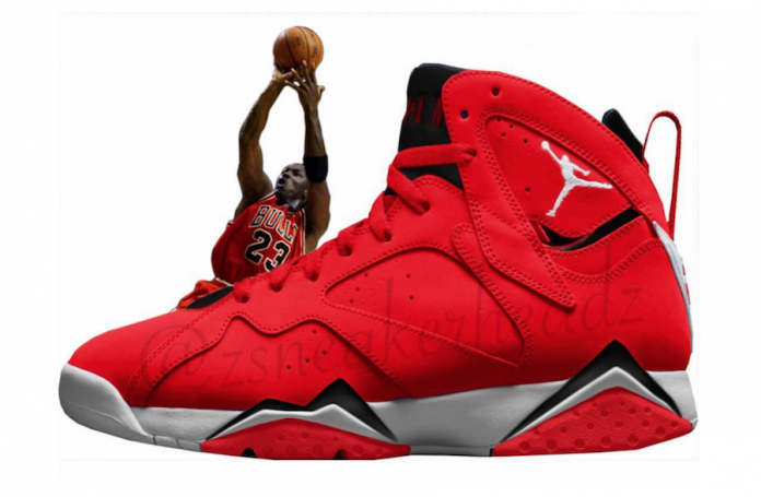 Air Jordan 7 Fadeaway University Red Release Date