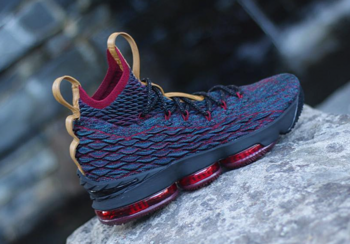 lebron 15 low red and blue Shop 
