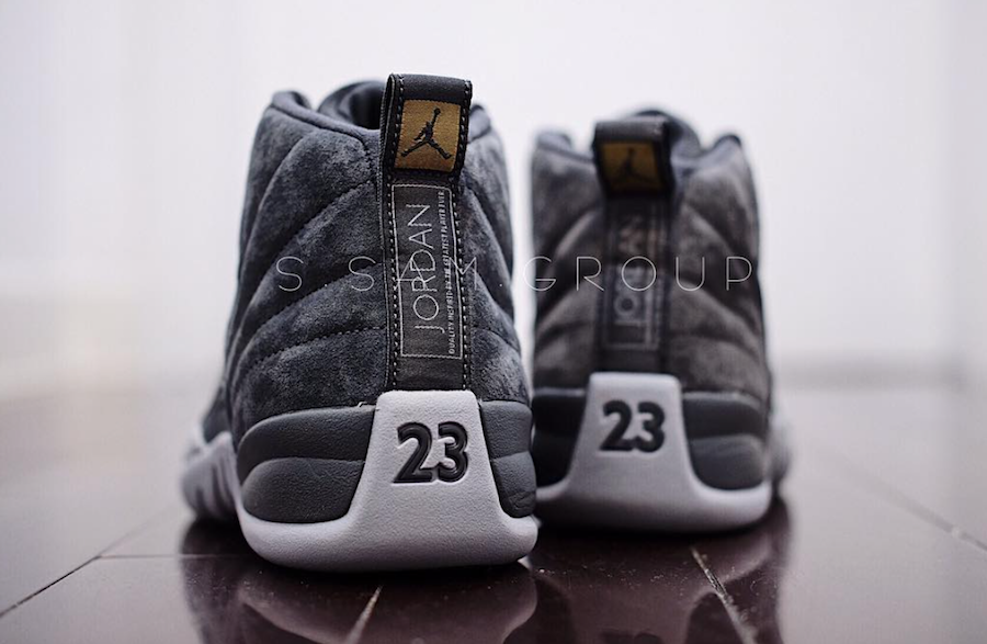 Dark Grey Jordan 12