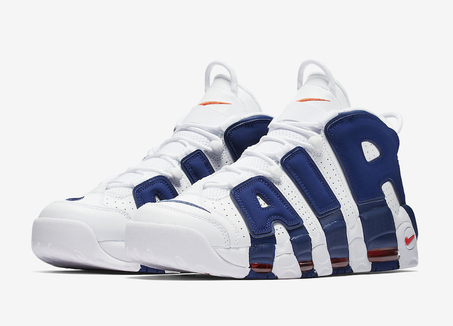 Knicks Nike Air More Uptempo The Dunk 921948-101