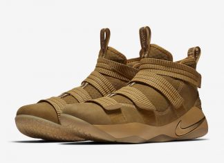 LeBron Soldier 11 Wheat Gold 897647-700