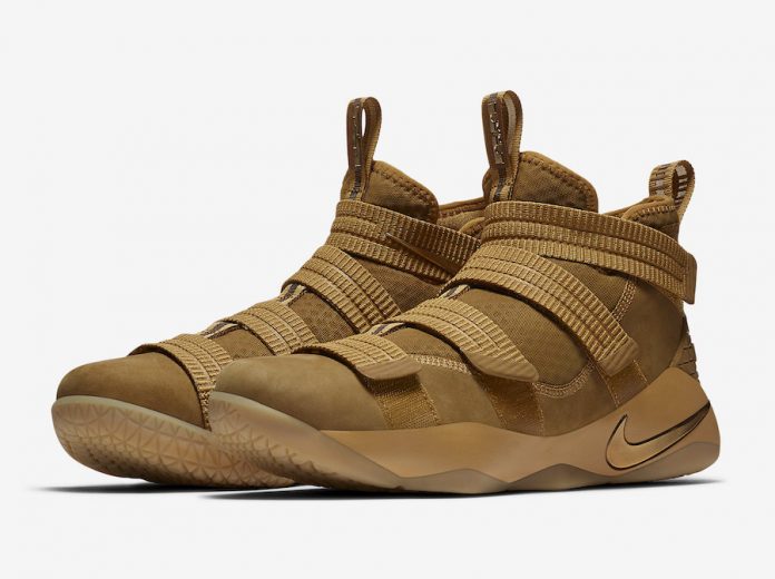 lebron soldier 11 gold