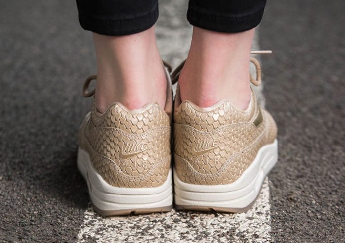 Nike Fish Scale Nike Air Max 1 Light Orewood Brown Fish Scales - Sneaker Bar Detroit