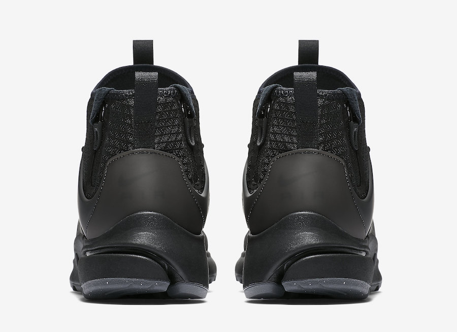 Nike Air Presto Mid Utility Triple Black 859524-006 - Sneaker Bar Detroit