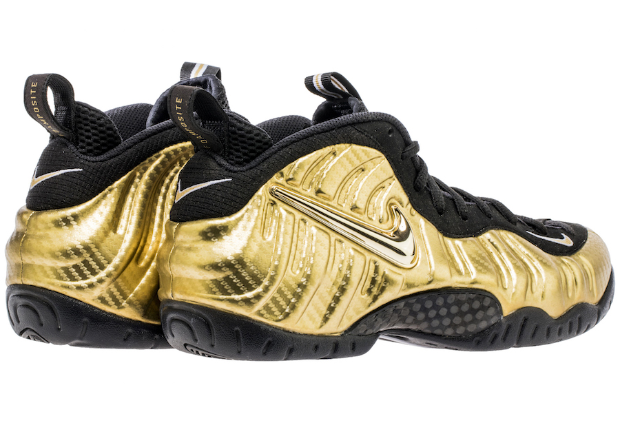 Nike Air Foamposite Pro Metallic Gold Release Date - Sneaker Bar 