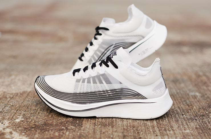 NikeLab Zoom Fly White Black AA3172-101 - Sneaker Bar Detroit