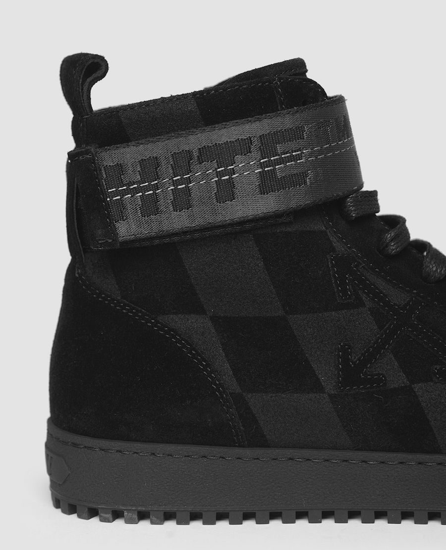 Off-White Black High Top Sneakers
