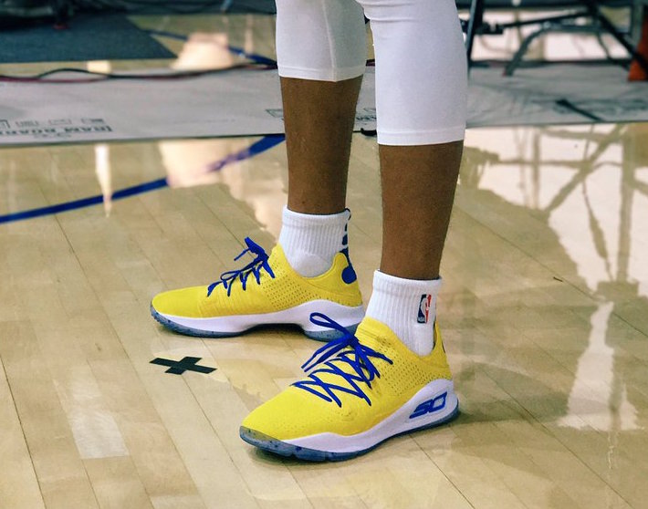 Steph Curry Warriors Curry 4 Low - Sneaker Bar Detroit