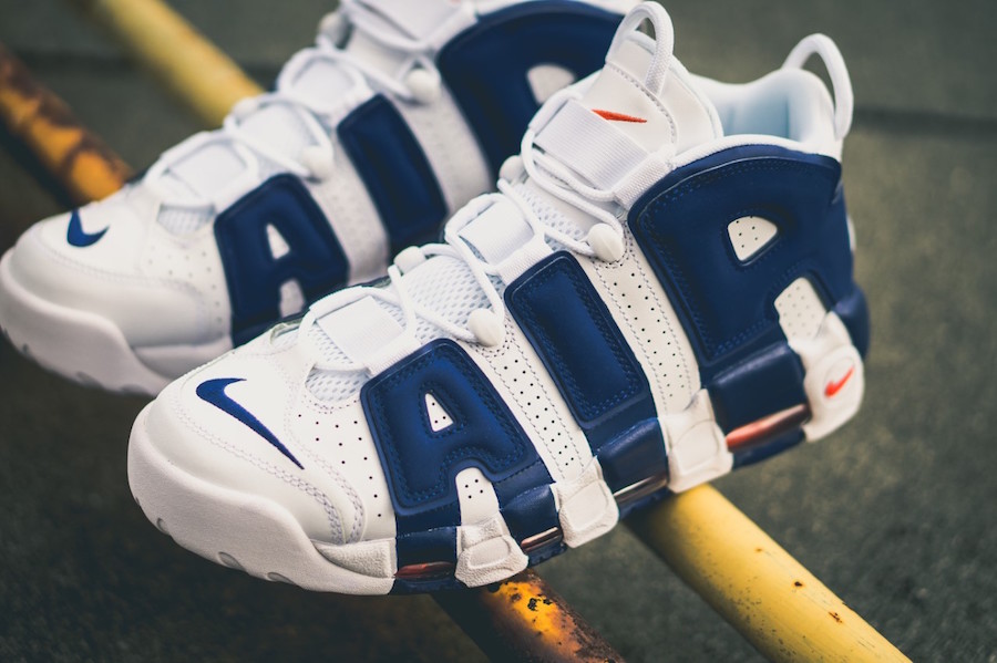 Nike Air More Uptempo Knicks Dunk Over 