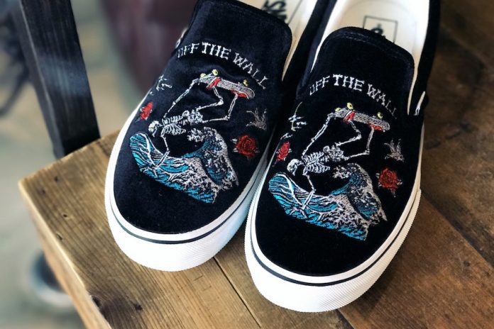 embroidered vans slip ons embroidered vans slip ons