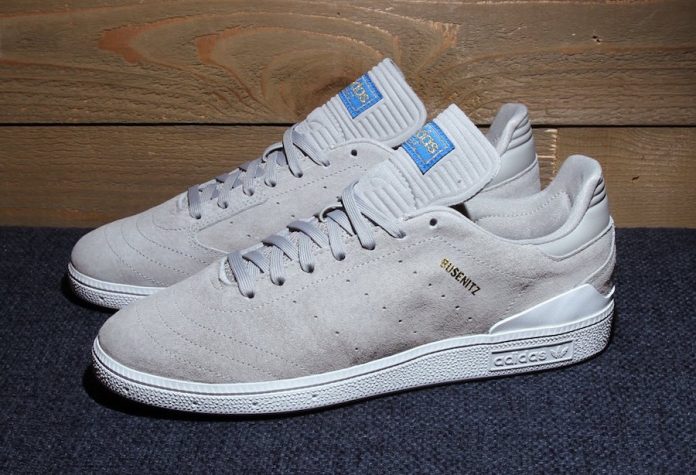 adidas Busenitz RX Grey Suede - Sneaker Bar Detroit