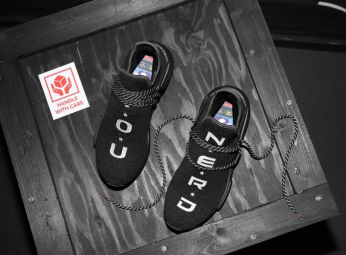konzervativan prelaz nečist  Pharrell adidas NMD Hu NERD Black Reflective - Sneaker Bar Detroit