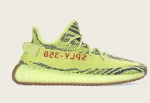 adidas Yeezy Boost 350 V2 Semi Frozen Yellow Official Photos