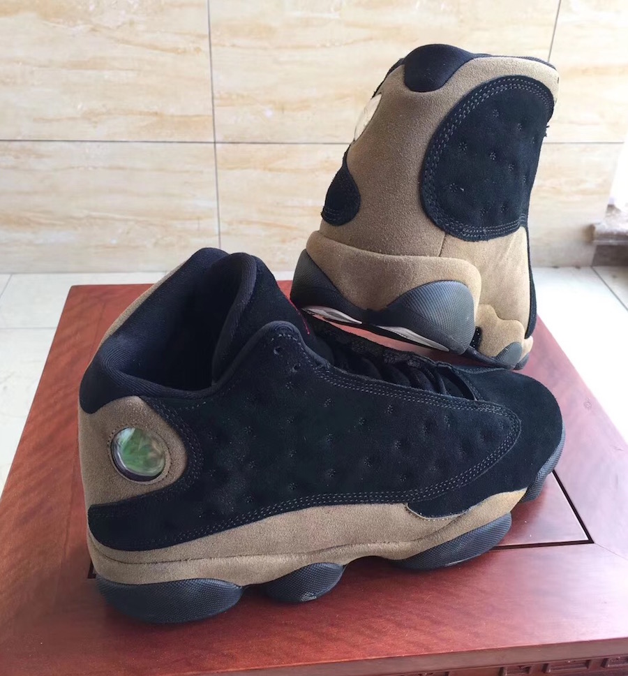 olive 13 jordans