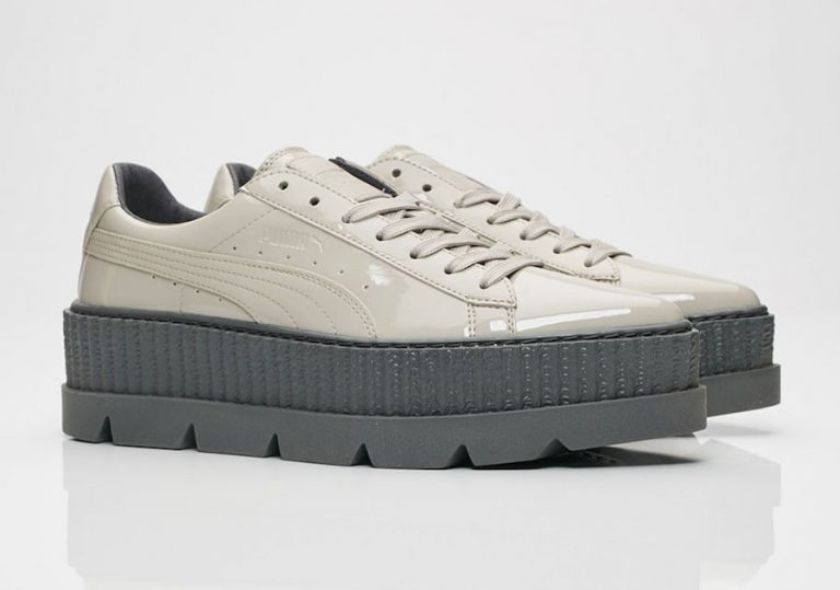 puma fenty pointy creepers black patent