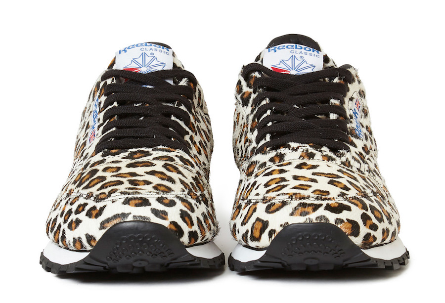 reebok leopard print
