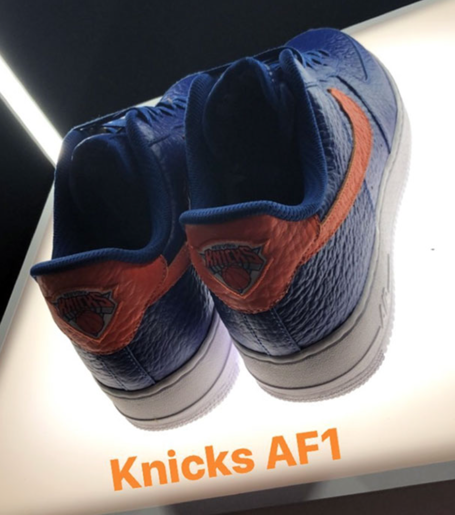 Nike Air Force 1 Low NBA Logos Pack Knicks