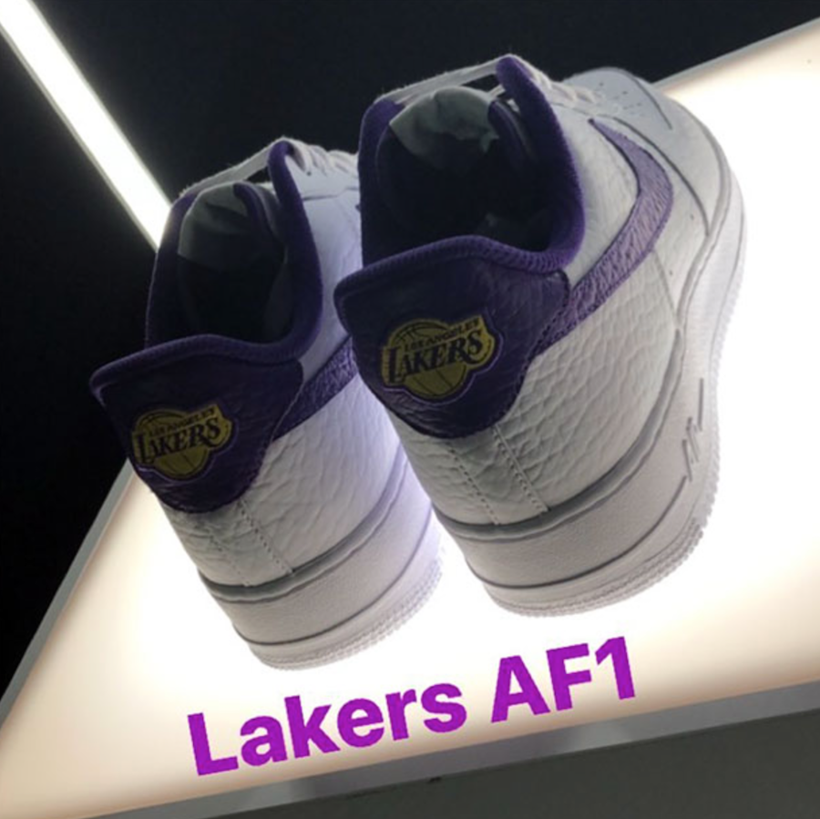 Nike Air Force 1 Low NBA Logos Pack Lakers