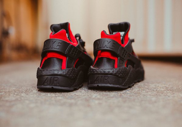 Bred Nike Air Huarache Red Black - Sneaker Bar Detroit
