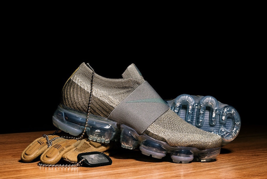 nike air vapormax flyknit olive green