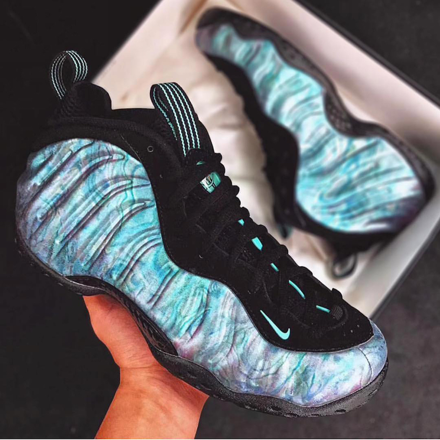 Nike Air Foamposite One Abalone 575420-009 Release Date