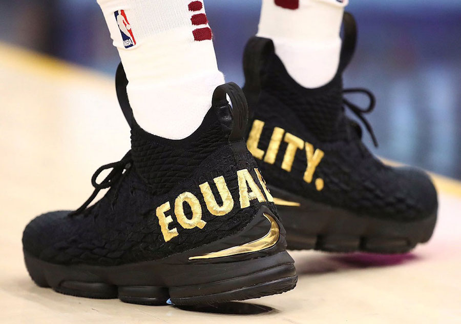 lebron 15 equality shoes for sale