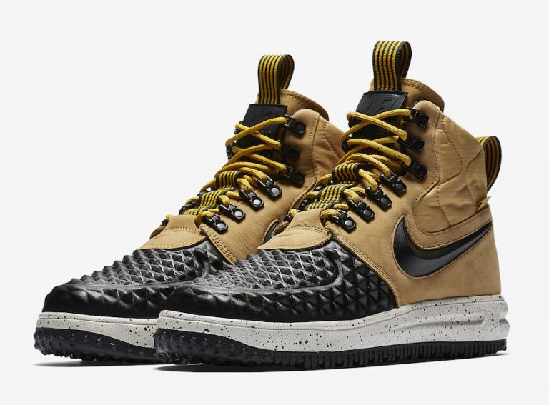 Nike Lunar Force 1 Duckboot Black Tan 916682-701 - Sneaker Bar Detroit