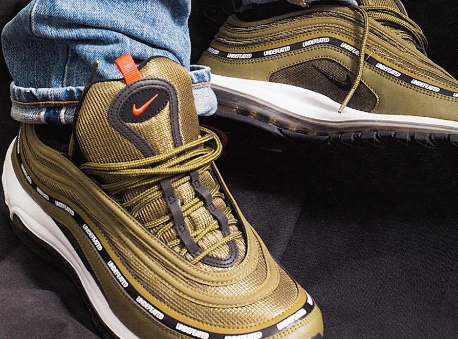 Undefeated Nike Air Max 97 Olive Release Date - Sneaker Bar Detroit