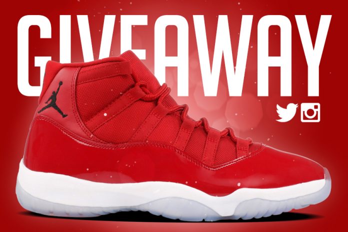 Air Jordan 11 Red Holiday Giveaway Air Jordan 11 Win Like 96 Giveaway