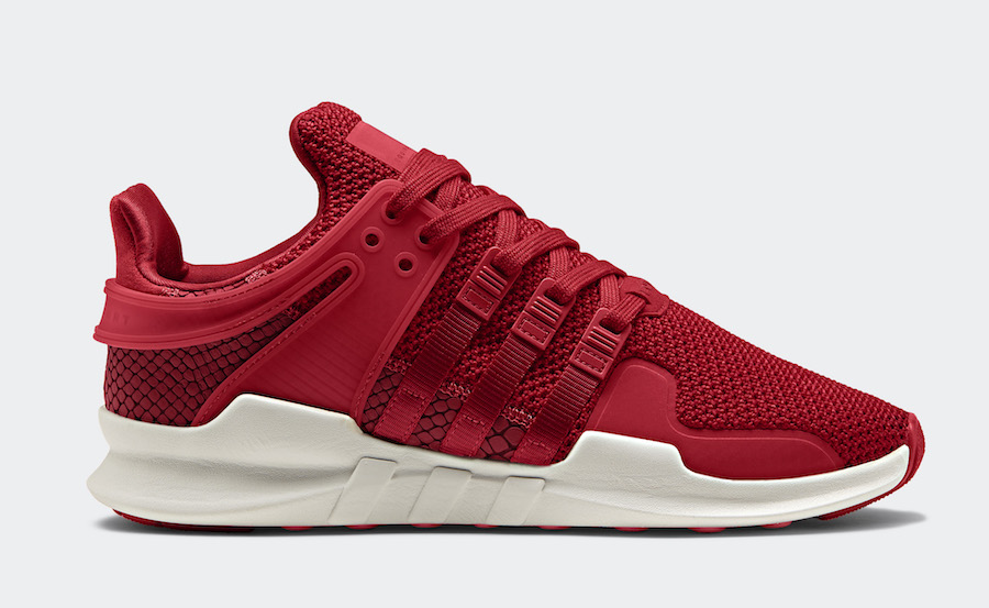 adidas EQT Support ADV Snakeskin Scarlet Red BY9588