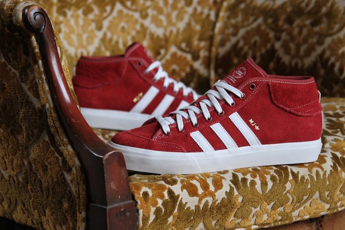 adidas-matchcourt-mid-red-suede adidas Matchcourt Mid Red Suede